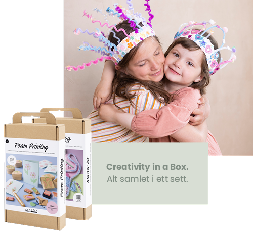 Stemningsbilde med 'Creativity in a Box'