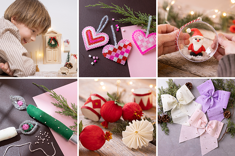 Collagebilde - Julens univers