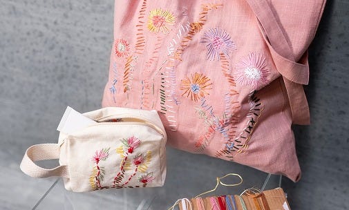Inspirasjonsbilde med broderi