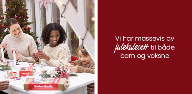 Collage bilde - julekuler