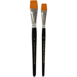 Gold Line pensler, 16+20, L: 19-20 cm, B: 17-24 mm, flat, 2stk./ 1 pk.