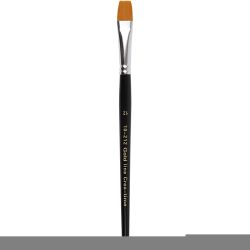 Gold Line pensler, nr. 8, L: 18,5 cm, B: 8 mm, flat, 12 stk./ 1 pk.