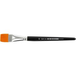 Gold Line penselen, afm 20, L: 21 cm, B: 24 mm, plat, 6 stuk/ 1 doos