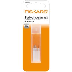 Fiskars Knivblad, L: 5 mm, B: 3 mm, 3 stk./ 1 pk.