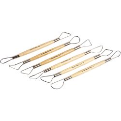 Leireverktøy, runde kanter, L: 20 cm, 6 stk./ 1 pk.