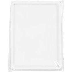 Malebrett, D: 1,5 cm, str. 25x34 cm, hvit, 1 stk.