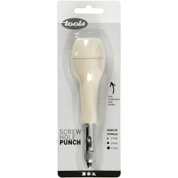 Screw Punch, hullstr. 2+3+4 mm, 1 stk.