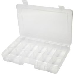 Systemkasse, str. 27x19 cm, hullstr. 5x4,5 cm, 1 stk.
