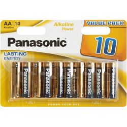 Batterier, AA, nr. AA, 10 stk./ 1 pk.