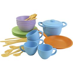 green toys Spisesett