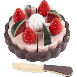 Skjær-igjennom-kake i tre