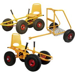 RABO Moon Cars med vogn