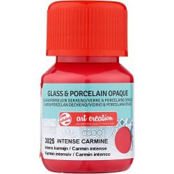 Keramikk- og porselensmaling, rød, 30 ml/ 1 fl.