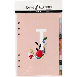 Index divider, A5, Aantal pagina's 12, goud, rood, koraal, 1 stuk