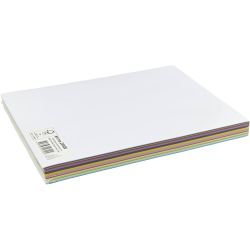 Creativ Papir, A4, ark 210x297 mm, 80 g, ass. farger, 280 ass. ark/ 1 pk.
