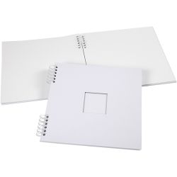 Scrapbok med spiral