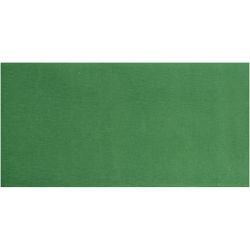 Kreppapir, ark 50x250 cm, grønn, 10legg/ 1 pk.