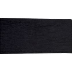 Kreppapir, ark 50x250 cm, svart, 10legg/ 1 pk.