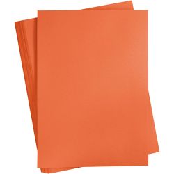 Kartong, A2, ark 420x594 mm, 180 g, orange, 100 ark/ 1 pk.
