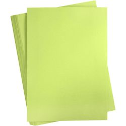 Kartong, A2, ark 420x594 mm, 180 g, lys grønn, 100 ark/ 1 pk.