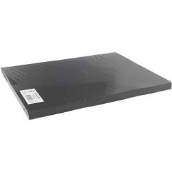 Kartong, A3, ark 297x420 mm, 180 g, svart, 100 ark/ 1 pk.