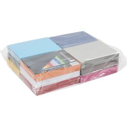 Creativ kartong, A6, ark 105x148 mm, 180 g, ass. farger, 12x100 ark/ 1 pk.