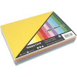 Vårpapp, A3, ark 297x420 mm, 180 g, ass. farger, 300 ass. ark/ 1 pk.