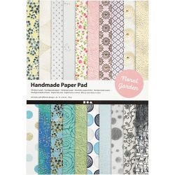 Håndlaget Papir, A4, ark 210x297 mm, 110-150 g, 20 ark/ 1 pk.