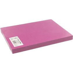 Kartong, A4, ark 210x297 mm, 180 g, pink, 100 ark/ 1 pk.
