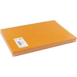 Kartong, A4, ark 210x297 mm, 180 g, orange, 100 ark/ 1 pk.