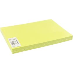 Kartong, A4, ark 210x297 mm, 180 g, lys grønn, 100 ark/ 1 pk.