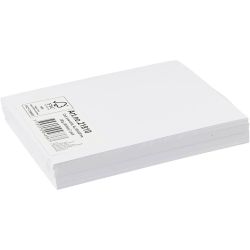 Kartong, A6, ark 105x148 mm, 180 g, hvit, 100 ark/ 1 pk.