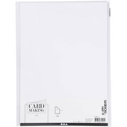 Kartong, A4, ark 210x297 mm, 220 g, hvit, 10 stk./ 1 pk.