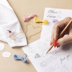 Ark til vannløselig broderi