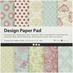 Designpapir i blokk