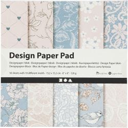 Designpapir i blokk