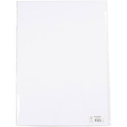Kartong, ark 50x70 cm, 270 g, hvit, 10 ark/ 1 pk.