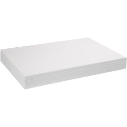 Tegnepapir, A2, ark 420x594 mm, 190 g, hvit, 250 ark/ 1 pk.