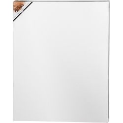 Malelerret, D: 3,7 cm, str. 70x90 cm, 360 g, hvit, 5 stk./ 1 pk.