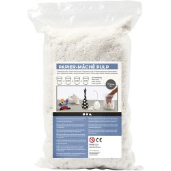 Pappmâché-Masse, 400 g/ 1 pose