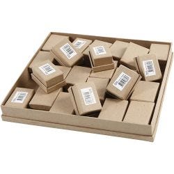 Dozen, H: 3,5 cm, afm 5x7 cm, 24 stuk/ 1 doos