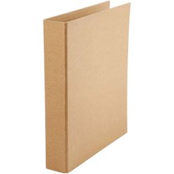 Ringperm, B: 50 mm, str. 28x31,5 cm, 2 ringer, natur, 1 stk.