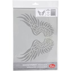 Stensil, vinger, A4, ark 210x297 mm, 1 stk.