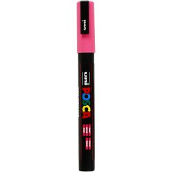 Posca Tusj, nr. PC-3M, strek 0,9-1,3 mm, fine, pink, 1 stk.