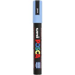 Posca Tusj, nr. PC-5M, strek 2,5 mm, medium, himmelblå, 1 stk.