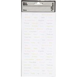 Stickers, baby, ark 12x23 cm, 2x84 stk./ 1 pk.