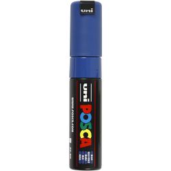 Posca Tusj, nr. PC-8K, strek 8 mm, bred, blå, 1 stk.