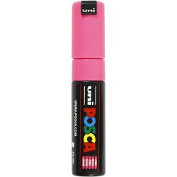 Posca Tusj, nr. PC-8K, strek 8 mm, bred, pink, 1 stk.