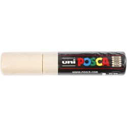 Posca Tusj, nr. PC-8K, strek 8 mm, bred, beige, 1 stk.