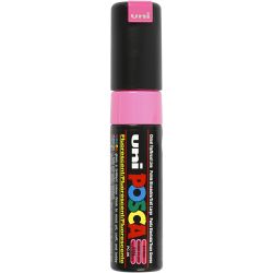 Posca Tusj, nr. PC-8K, strek 8 mm, bred, fluo pink, 1 stk.